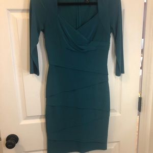 Teal dress